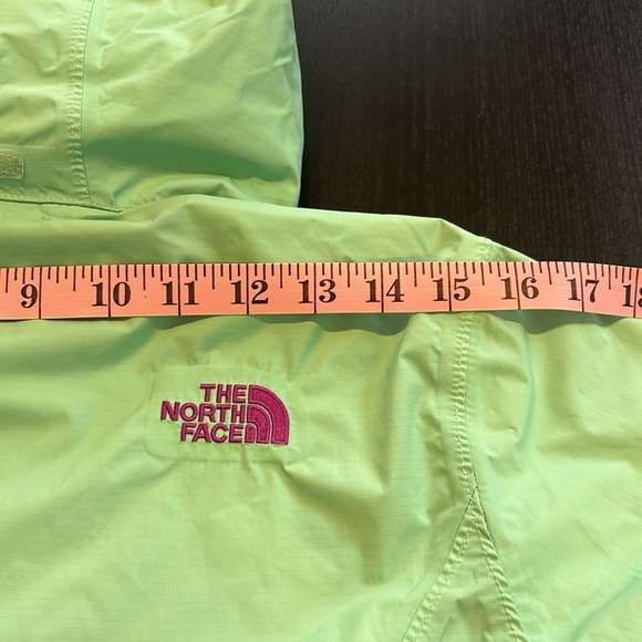 The North Face Green/Purple Hyvent Jacket - Picture 9 of 10